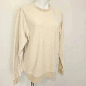 Feat Blanketblend Oatmeal Crew Neck Fleece Sweatshirt - Medium